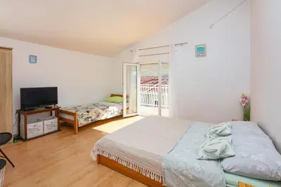 Krevet ili kreveti u jedinici u objektu Apartments with parking space Grebastica - Sibenik - 24821