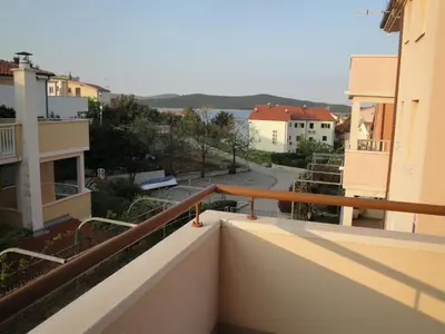 Balkon ili terasa u objektu Apartments by the sea Zaboric, Sibenik - 16492