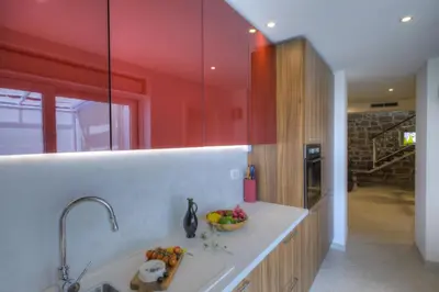 Kuhinja ili čajna kuhinja u objektu Waterfront Home - Villa Sailor's Delight