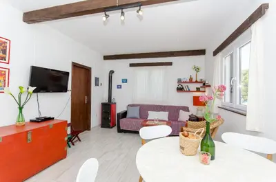 TV i/ili zabavni centar u objektu House Beachhouse
