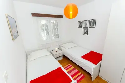 Krevet ili kreveti u jedinici u objektu House Beachhouse