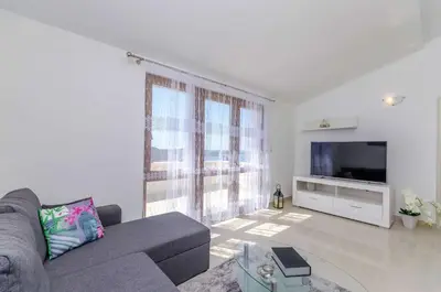 TV i/ili zabavni centar u objektu Apartments Rico