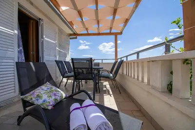 Balkon ili terasa u objektu Apartments Rico