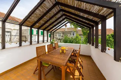 Balkon ili terasa u objektu Heritage Home Cvita