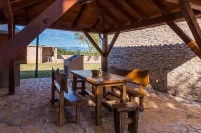 Tlocrt objekta Villa Rural wellness