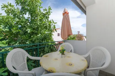 Balkon ili terasa u objektu Apartments Meri