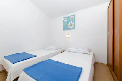 Krevet ili kreveti u jedinici u objektu Apartments Meri