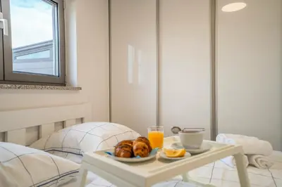 Krevet ili kreveti u jedinici u objektu Villa Ibiza Šibenik