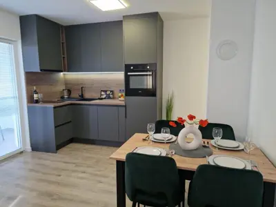 Kuhinja ili čajna kuhinja u objektu Apartment Tea