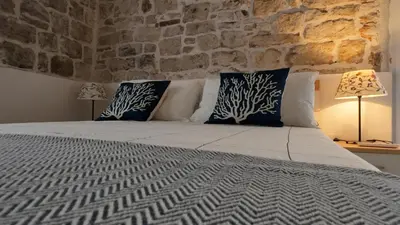 Krevet ili kreveti u jedinici u objektu Casa Blu
