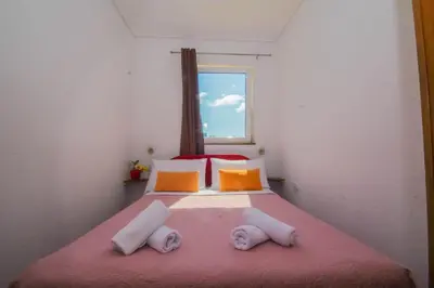 Krevet ili kreveti u jedinici u objektu Apartmani Horvat