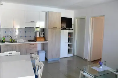 Kuhinja ili čajna kuhinja u objektu Apartment Buba