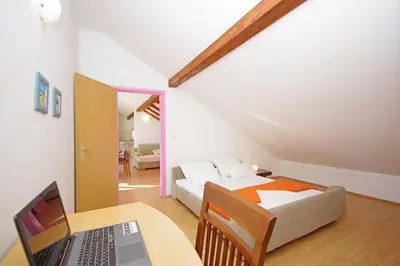 Krevet ili kreveti u jedinici u objektu Marija Apartments