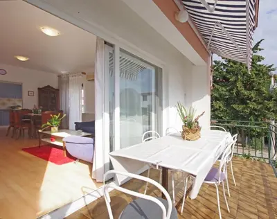 Balkon ili terasa u objektu Marija Apartments