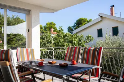 Balkon ili terasa u objektu Apartment Marin