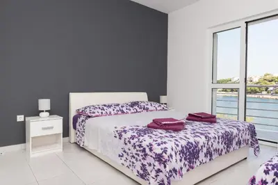 Krevet ili kreveti u jedinici u objektu Apartment Dragan Grubišić