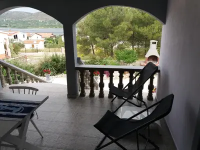 Balkon ili terasa u objektu Maslina Apartment