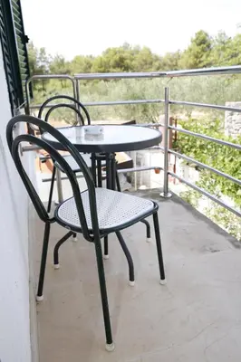 Balkon ili terasa u objektu Apartments Lepur
