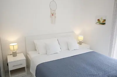 Krevet ili kreveti u jedinici u objektu Apartments Lepur