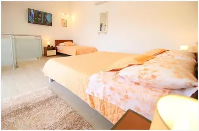 Krevet ili kreveti u jedinici u objektu Apartment Karmela