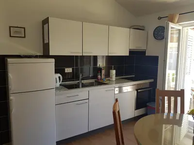Kuhinja ili čajna kuhinja u objektu Apartments Rupe