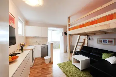 Kuhinja ili čajna kuhinja u objektu Apartment Doris