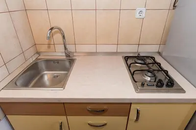 Kuhinja ili čajna kuhinja u objektu Zeljak Apartments
