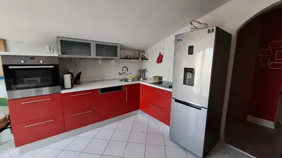 Kuhinja ili čajna kuhinja u objektu Apartment Milka