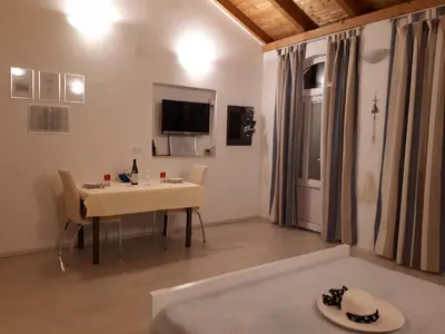 TV i/ili zabavni centar u objektu Apartment Gogi