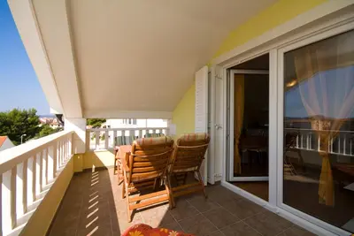 Balkon ili terasa u objektu Apartment Tihomir