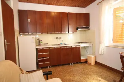 Kuhinja ili čajna kuhinja u objektu Apartments by the sea Zaboric, Sibenik - 8368