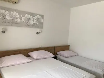 Krevet ili kreveti u jedinici u objektu Apartments Sea Vodice