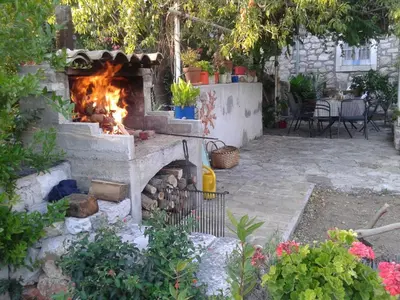Vrt u objektu Stone house Na Rudini