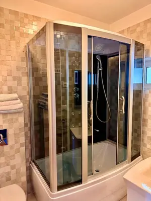 Kupaonica u objektu Barižon Apartments