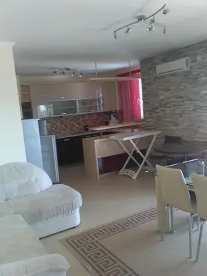 Kuhinja ili čajna kuhinja u objektu Apartments Villa Leona