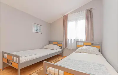 Krevet ili kreveti u jedinici u objektu Apartment Vodice With Sea View 11