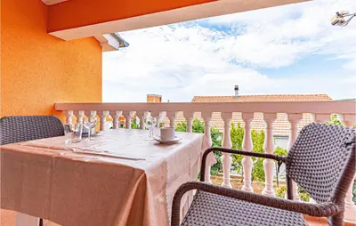Balkon ili terasa u objektu Apartment Vodice With Sea View 12