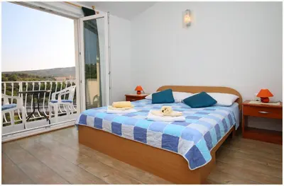 Krevet ili kreveti u jedinici u objektu Apartments HULJEV