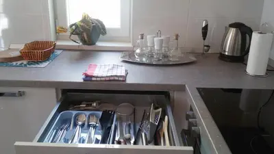 Kuhinja ili čajna kuhinja u objektu Apartment Anita