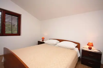 Krevet ili kreveti u jedinici u objektu Apartment Jezera 5109b