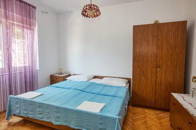 Krevet ili kreveti u jedinici u objektu Apartments and rooms by the sea Tisno, Murter - 5128