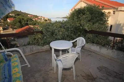 Balkon ili terasa u objektu Seaside holiday house Razanj, Rogoznica - 7514
