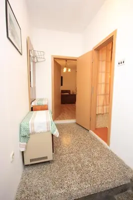 Krevet ili kreveti u jedinici u objektu Seaside holiday house Sibenik - 6635