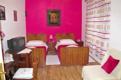 TV i/ili zabavni centar u objektu Seaside holiday house Sibenik - 6635
