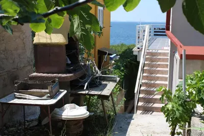 Balkon ili terasa u objektu Apartments by the sea Murter - 5125