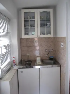 Kuhinja ili čajna kuhinja u objektu Apartments by the sea Grebastica, Sibenik - 480