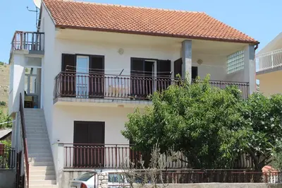Balkon ili terasa u objektu Apartments by the sea Zaboric, Sibenik - 2190