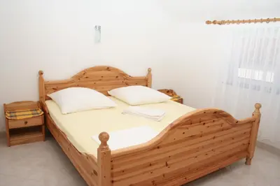 Krevet ili kreveti u jedinici u objektu Apartments with parking space Vodice - 2995