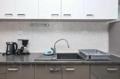 Kuhinja ili čajna kuhinja u objektu Apartment Brodarica 4221b
