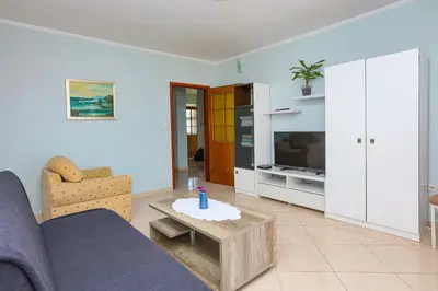 TV i/ili zabavni centar u objektu Apartment Brodarica 4221b